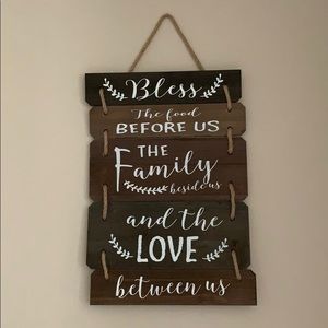 Decorative Wooden Sign